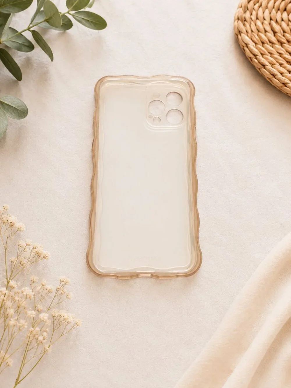 Purple Floral Moon iPhone 12 Pro Max Case | Cute Aesthetic Protective Phone Cove